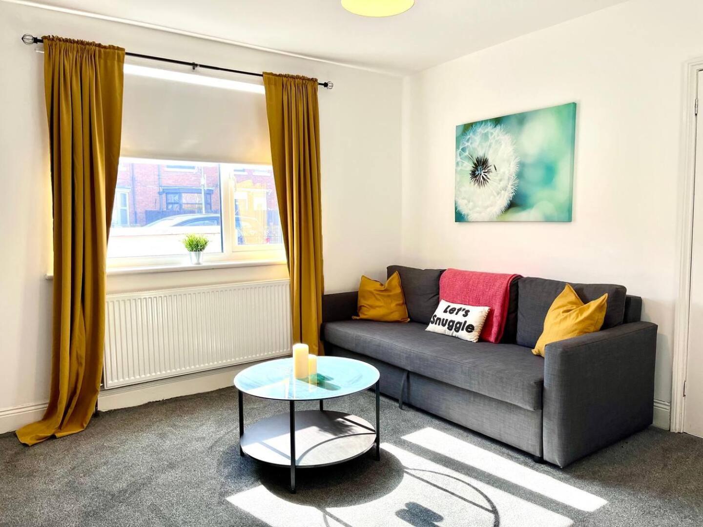 Spacious 3 Bed Northumberland Long Stay Discount Ashington  Exterior foto